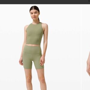 Lululemon Align Short *6" Rosemary Green- size 10